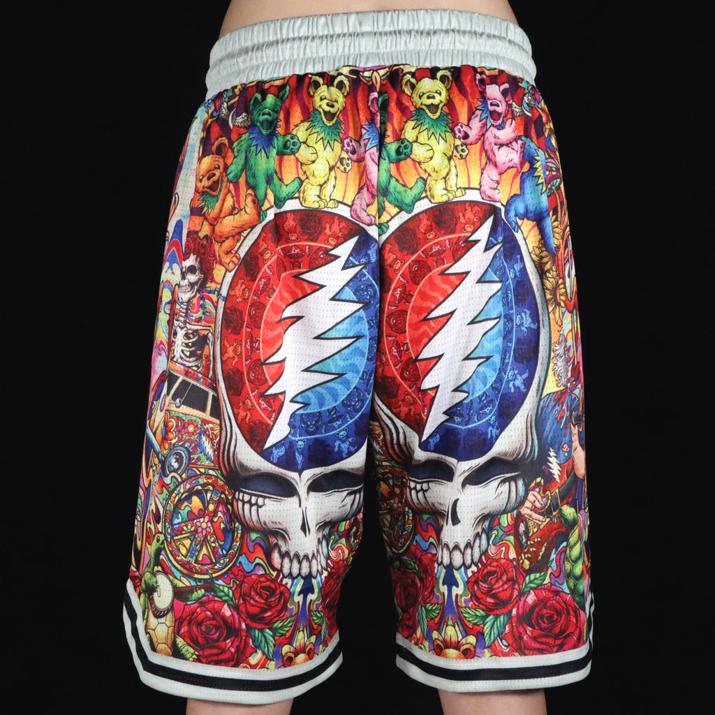 Grateful dead swim trunks sale