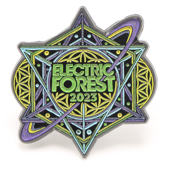 Electric Forest "Sacred Geometry" 2023 Lapel Pin