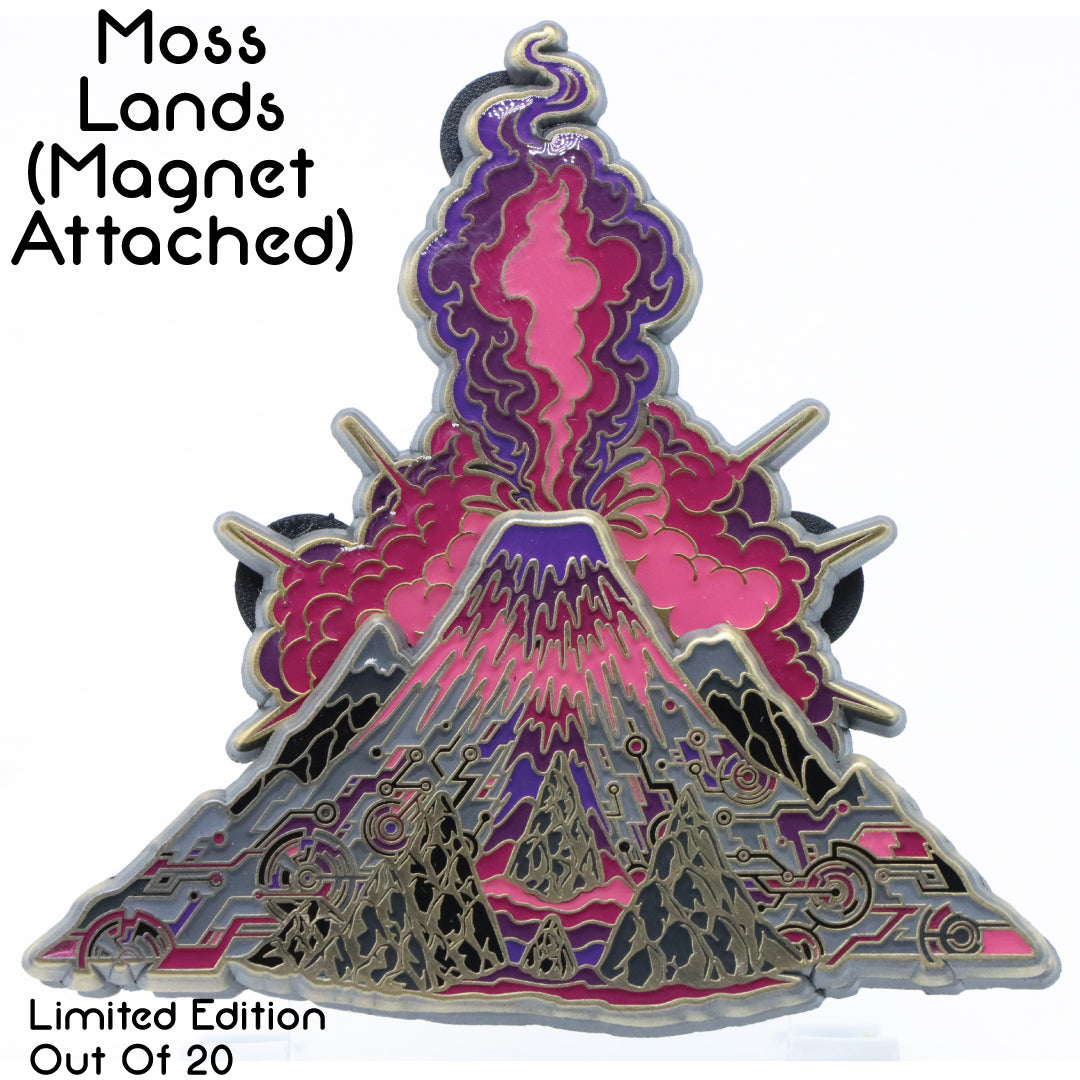 Volcano Pin Let's Get Lost 2024 Volcano Magnet Lapel Pin – PinStopShop
