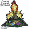 Let's Get Lost 2024 Volcano Magnet Lapel Pin