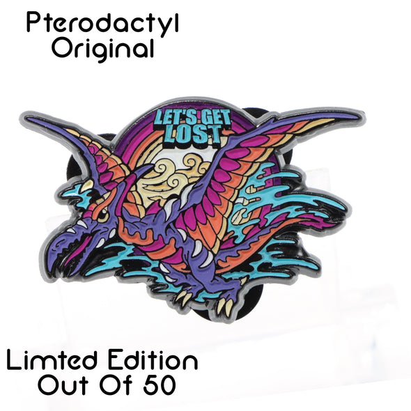 Let's Get Lost 2024 Pterodactyl Lapel Pin