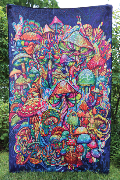 Mushroom Tapestry PinStopShop