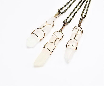 Quartz "Simplicity" Pendant