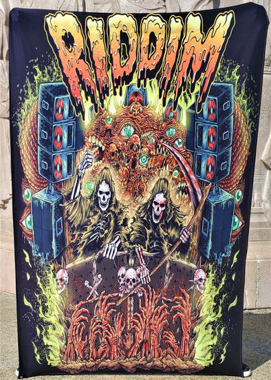 RIDDIM Head-Banger Tapestry