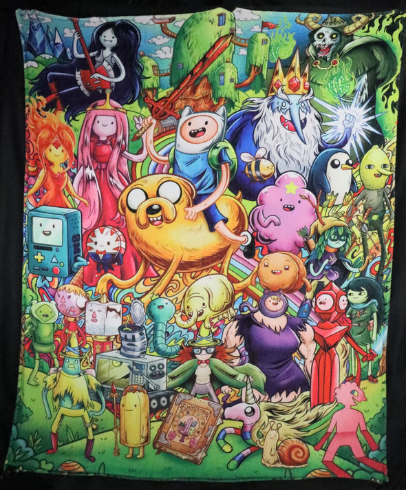 Adventure Time Reversible Blanket