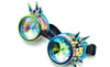 Anodized Spiked Kaleidoscope Goggles