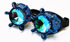 Blue Claw Kaleidoscope Goggles