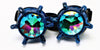 Blue Claw Kaleidoscope Goggles