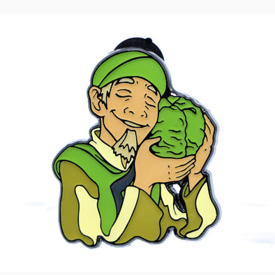 Cabbage Man Lapel Pin