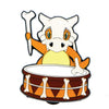 Cubone Drum Solo Lapel Pin