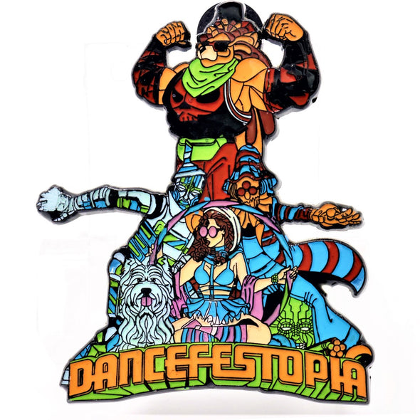 Dancefestopia Music Festival 2021 Lapel Pin