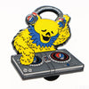DJ Dead Bear Lapel Pin