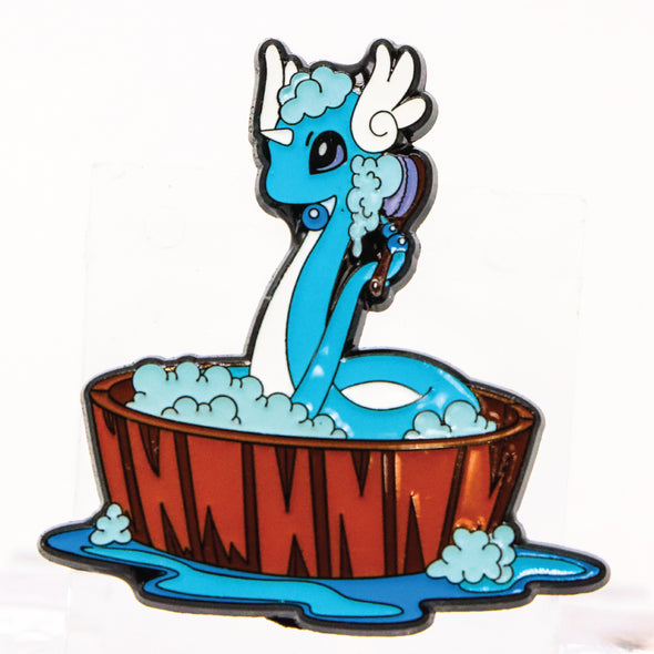 Dragonair: Rub A Dub Tub Lapel Pin