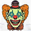 Evil Clown Lapel Pin