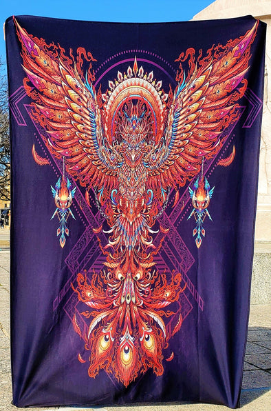 Phoenix God Tapestry