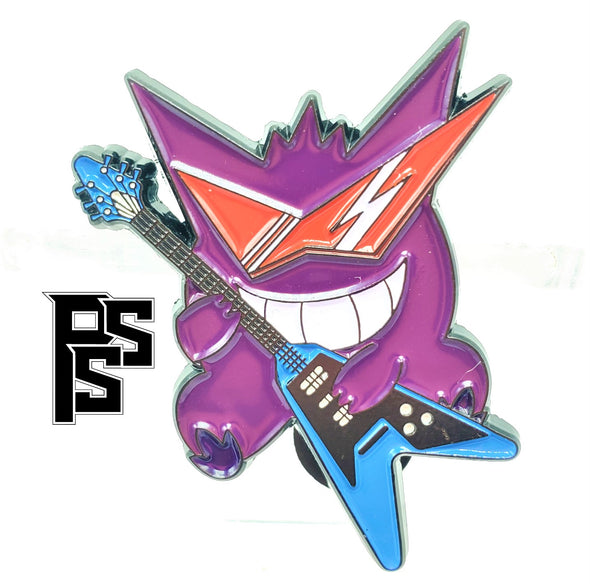 Gengar Guitar Lapel Pin