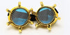 Gold Claw Tinted Goggles