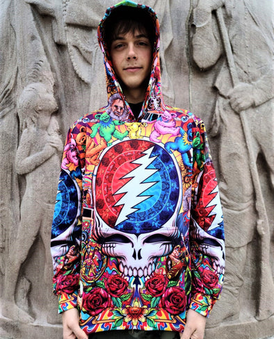 Dancing Bears Hoodie - Grateful Dead Hoodie - Grateful Dead