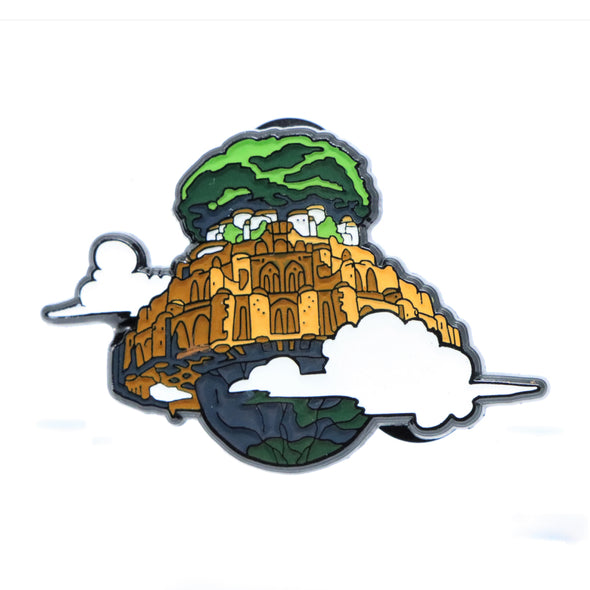 Laputa Castle In The Sky Lapel Pin