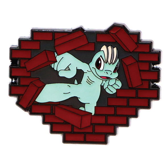 Machop Bop Lapel Pin