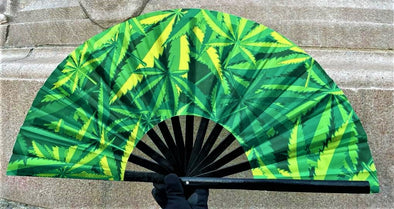 Marijuana Leaf Fan