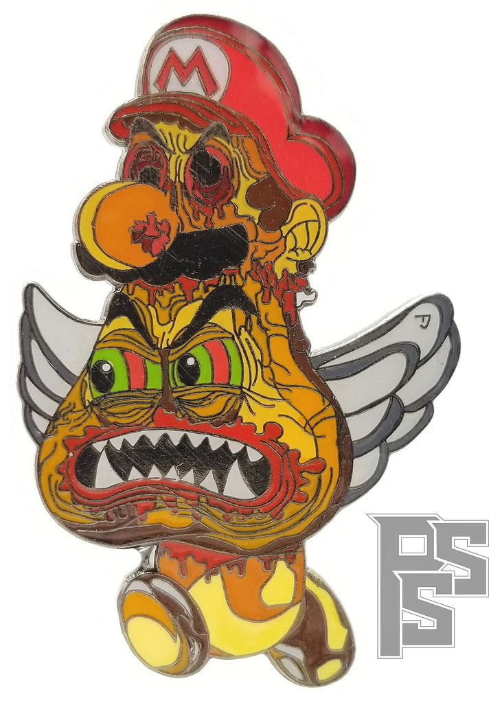 Mario: Attack Goomba Lapel Pin – PinStopShop