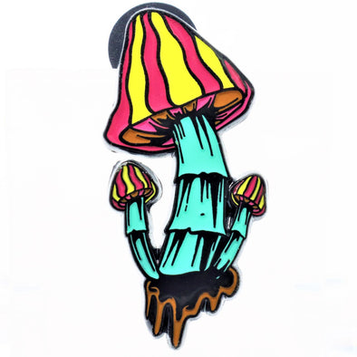 Mushroom Cluster Lapel Pin