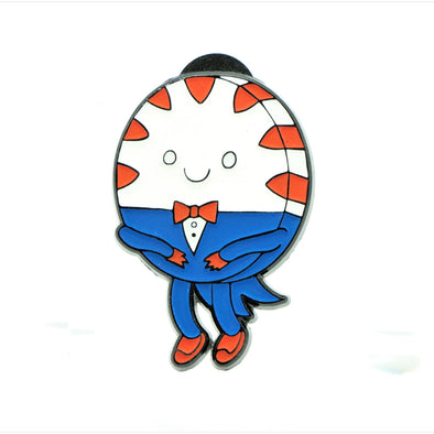 Peppermint Butler Lapel Pin