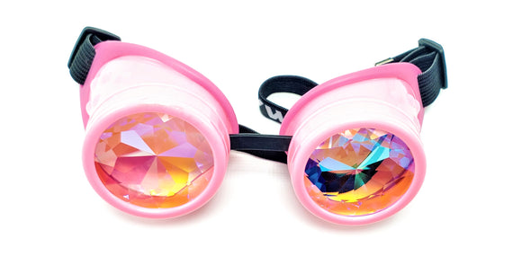 Perfect Pink Kaleidoscope Goggles