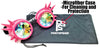 Perfect Pink Spiked Kaleidoscope Goggles