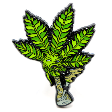 Pot Smoking Pot Lapel Pin