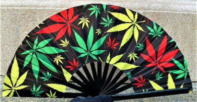 Rhasta Marijuana Leaf Fan