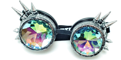 Rustic Gray Kaleidoscope Goggles