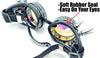 Rustic Gray Kaleidoscope Goggles