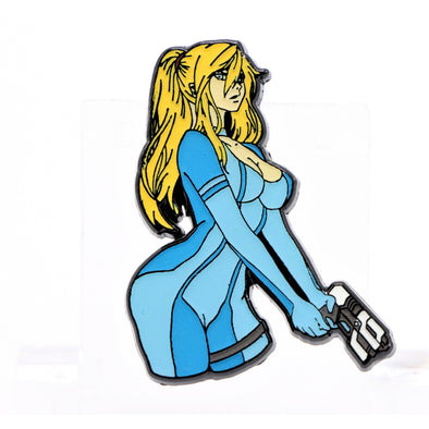 Zero Suit Samus Lapel Pin