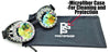 Silver BeDazzled Kaleidoscope Goggles