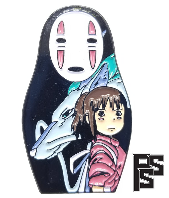 Spirited Away: Haku-Chihiro-No Face Lapel Pin