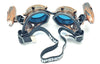 Dapper Steam-Punk Tinted Kaleidoscope Goggles
