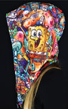 The Best Of Studio Ghibli / Spongebob and Crew Reversible Hood