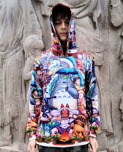 The Best of Studio Ghibli Pull Over Hoodie