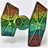Star Wars: Psychedelic Tie-dye TIE Fighter Lapel Pin
