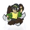 Toph Beifong Metal Bender Lapel Pin
