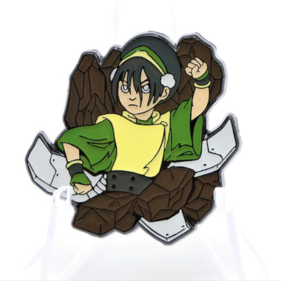 Toph Beifong Metal Bender Lapel Pin