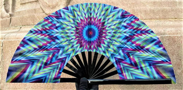 Trippy Kaleidoscope Fan