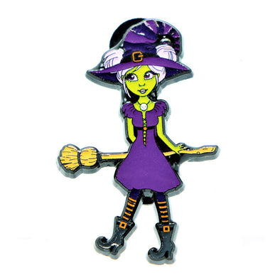 Whitney The Witch Lapel Pin